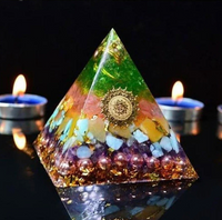 Enchanting Anahata Love Orgonite Pyramidis