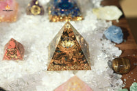 Terracore Spire  6cm Hand-Carved Earth Element Pyramid