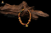 Sacred Bodhi Olive-Agate Beads