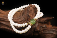 Timeless Pearl Jade Charm Bracelet