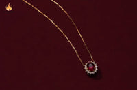 Luminous Ruby Necklace