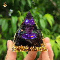 Violet Pyramid Power Talisman