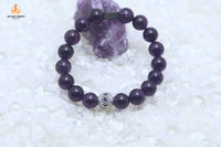 Royal Purple Guardian Crystal Bracelet