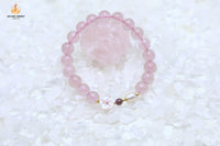 Love Blossom Strawberry Quartz Bracelet