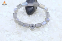 Gray Moonstone Energy Feng Shui Bracelets