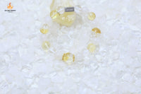 Sunlit Serenity Citrine &amp; Clear Quartz Bracelet
