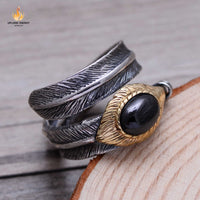 Ruby Obsidian Feather