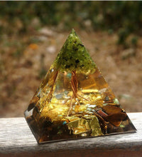 "Tree of Life" Orgonite Pyramid