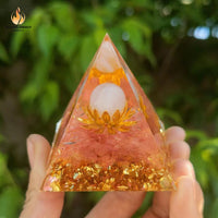 Sunlit Citrine Pyramid Obelisk - 6cm