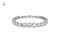 Gradient Glamour Tennis Bracelet