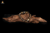Sandal Glow Gold Bead Bracelet