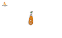 Ardent Jade Glitter Gold Ornament